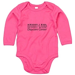 BabyBugz Baby Organic Cotton Long Sleeve Bodysuit - Colours