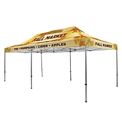 Event Gazebo - 3m x 6m - Printed Roof