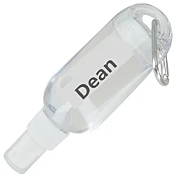 50ml Carabiner Hand Sanitiser - Individual Names