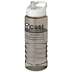 Treble Sports Bottle - Black - Spout Lid