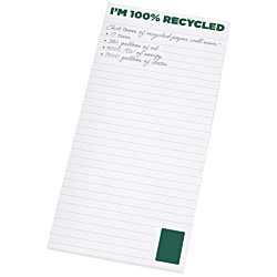 Slimline Recycled 50 Sheet Notepad