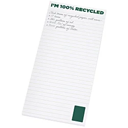 Slimline Recycled 50 Sheet Notepad