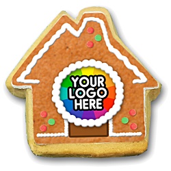 Christmas Shortbread Biscuit - House