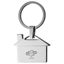 Metal House Keyring