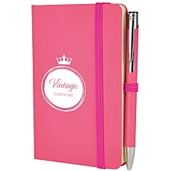 A6 Soft Touch Notebook with Colour Matt Pen