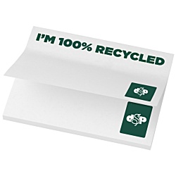 A7 Recycled Sticky Notes - 50 Sheets - Printed