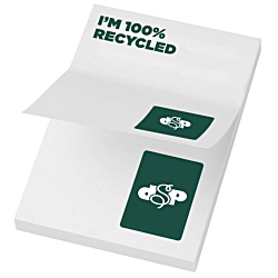 A8 Recycled Sticky Notes - 50 Sheets - Printed