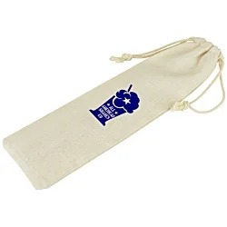 Cotton Straw Pouch