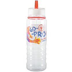 Tarn Sports Bottle with Straw - Digital Wrap