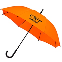 Falconetti Automatic Crook Walking Umbrella with Plastic Handle