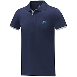 Morgan Men's Duo Tone Polo - Embroidered