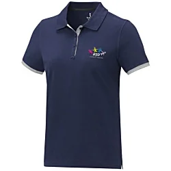 Morgan Women's Duo Tone Polo - Embroidered