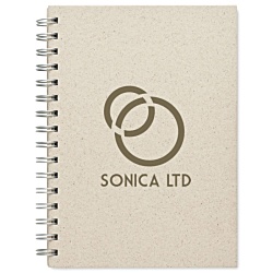 Grass Paper A5 Spiral Notebook