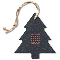 Slate Christmas Tree Decoration