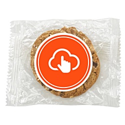 Gingernut Biscuit with Printed Label