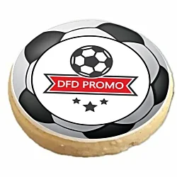 Football Shortbread Biscuit