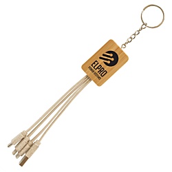 Wheatly Charger Keyring - Rectangle - Printed