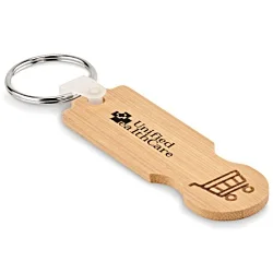 Bamboo Euro Token Keyring