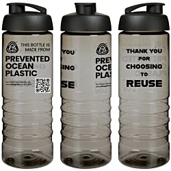 Eco Treble Sports Bottle - Flip Lid - Printed