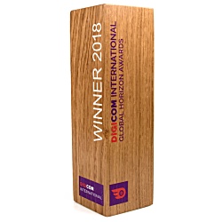 Oak Wood Column Award - Digital Print