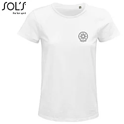 SOL's Crusader Women's Organic Cotton T-Shirt - White