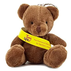 Taylor Keyring Bear with Sash