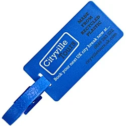 River Luggage Tag