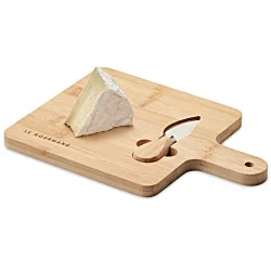 Bamboo Cheese Board Set