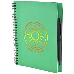Intimo A5 Recycled Notebook & Pen - Digital Print