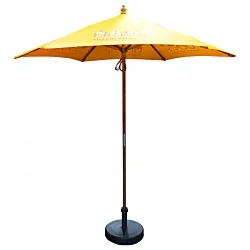 2.5m Wooden Parasol