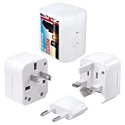 Worldwide 4-in-1 Travel Adaptor - Digital Print