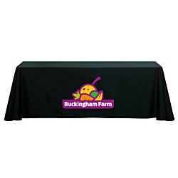 8ft Premium Table Cloth - Rectangular - Full Drop
