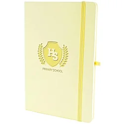 A5 Soft Touch Pastel Notebook - Debossed