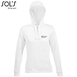 SOL's Spencer Women's Hoodie - White - Printed