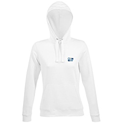 SOL's Spencer Women's Hoodie - White - Embroidered