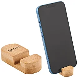 Mini Bamboo Phone Stand