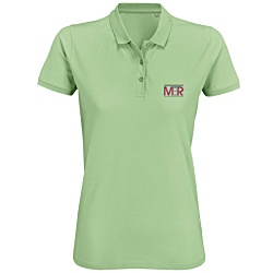 SOL's Planet Women's Organic Cotton Polo - Colours - Embroidered