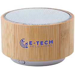 Light Up Bamboo Wireless Speaker - Printed - 3 Day
