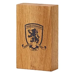 125mm Beech Rectangle Award - Engraved