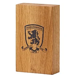 150mm Beech Rectangle Award - Engraved