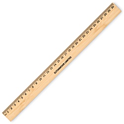 Baris 30cm Bamboo Ruler