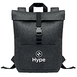 Indico Felt Roll-Top Backpack