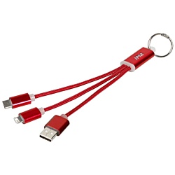 Thornton 3-in-1 Charging Cable - Engraved