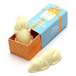 Mini Match Box - 2 x White Chocolate Mice