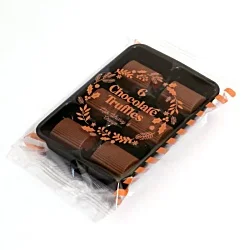 Flow Wrapped Tray - Milk Whiskey & Orange Truffles