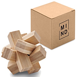 Bamboo Brain Teaser Puzzle - Star