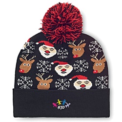 Seasonal Christmas Bobble Hat