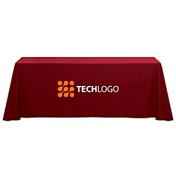 6ft Premium Table Cloth - Rectangular - Full Drop