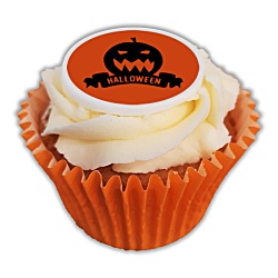 Halloween Frosted Cupcake