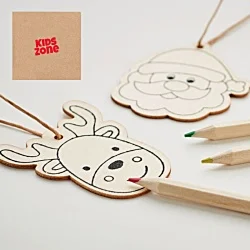 Colour In Christmas Decorations Set